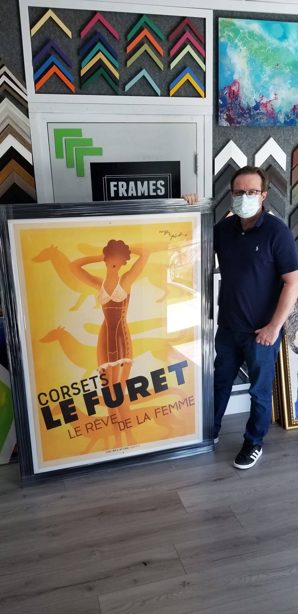 Custom Poster Framing in Florida Poster Print Framing Near Me